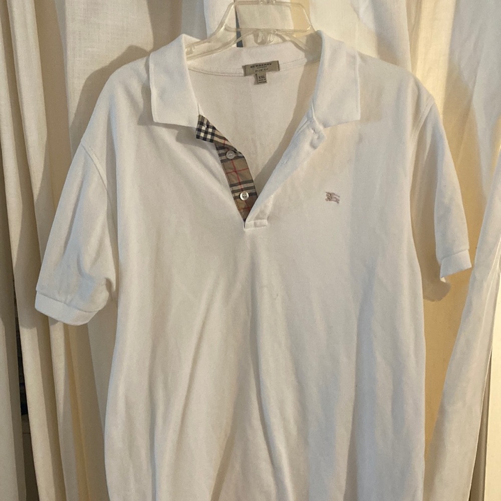 Burberry slim fit XXL mens polo